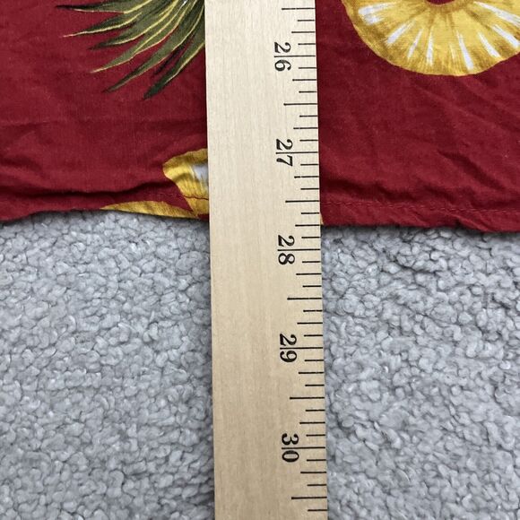 Reyn Spooner Hawaiian Shirt Mens Extra Large Pineapple Resort Wear Aloha Red - Picture 7 of 8